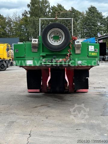 Tieflader-Sattelauflieger BROSHUIS 2ABD-38A Tiefbett-Auflieger 2.Achser