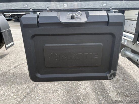 Swap chassis trailer KRONE 1-ACHS LAFETTE KRONE ACHSE, HECKABSTüTZUNG,