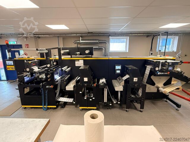 Label printing machine Flexor 380 C print