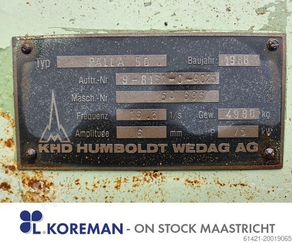 Brecher Humboldt-Wedag
