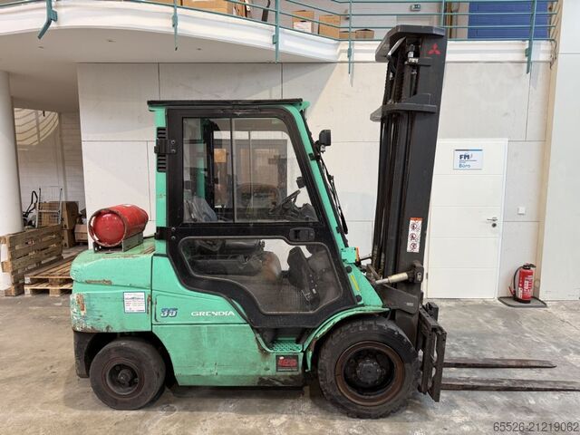 Treibgasstapler Mitsubishi FG 35 / ZVG+SS / 5356 Std.