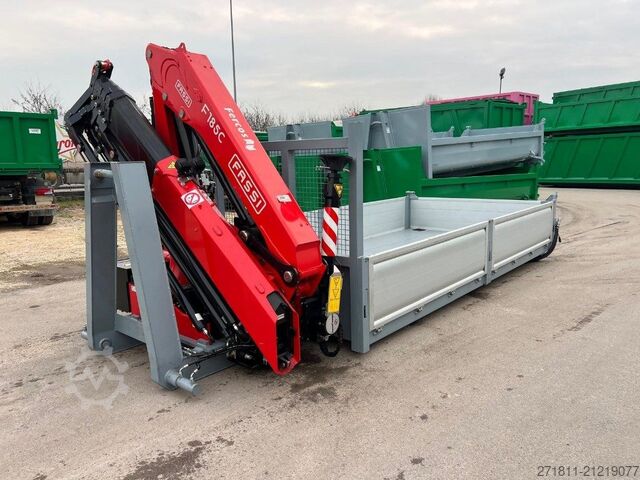 Abrollcontainer  CONTAINER NUOVO SCARRABILE A PIANALE CON SPONDE