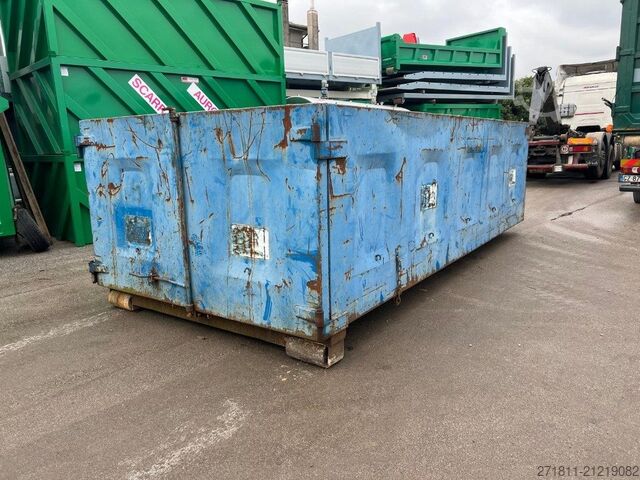 Abrollcontainer  CONTAINER SCARRABILE USATO A CIELO APERTO