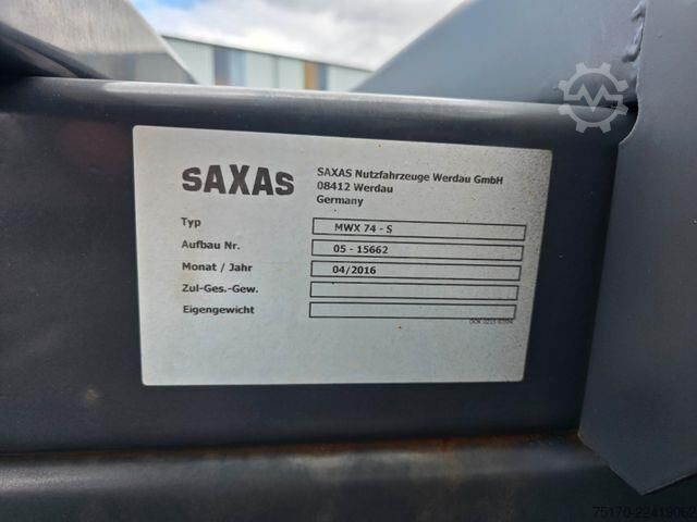 Chassis with cab Mercedes-Benz Actros 2542 L 6x2 BDF Retarder ADR