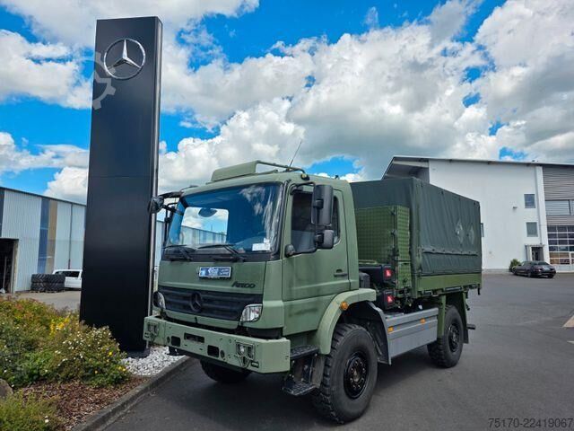 Sliding tarpaulin Mercedes-Benz Atego 1018 A 4x4 Pritsche Plane mehrfach vorh.