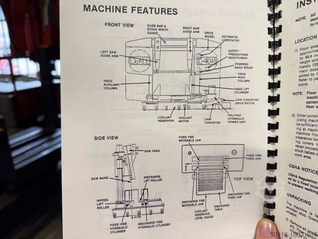 Band saw DOALL C 40 48 M