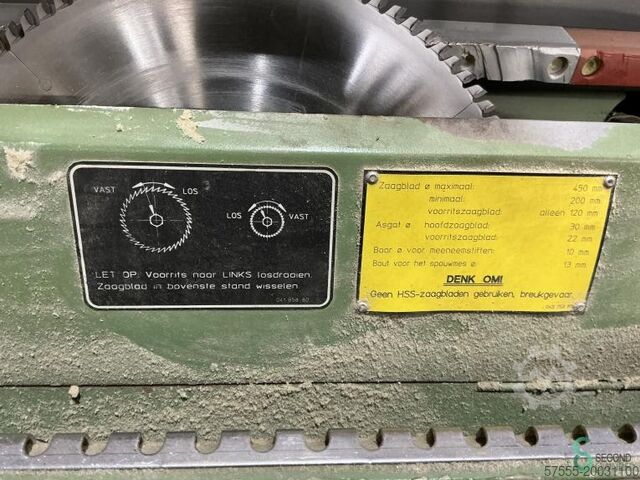 Sliding table saws Martin T 72 - 3,3 1996 Martin T 72 - 3,3