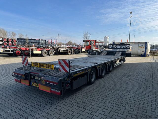 Plattformanhänger Kässbohrer Lowbed  / 6.00m extendable / ramps  / steering-...