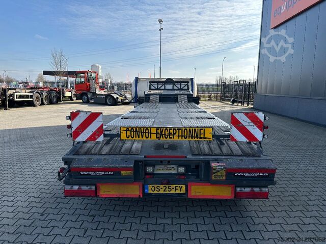 Plattformanhänger Kässbohrer Lowbed  / 6.00m extendable / ramps  / steering-...