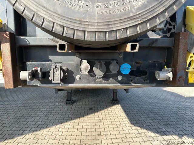 Plattformanhänger Kässbohrer Lowbed  / 6.00m extendable / ramps  / steering-...