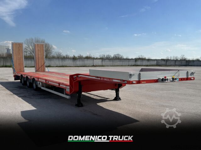 Tieflader-Auflieger für Baumaschinen DE ANGELIS 3S425