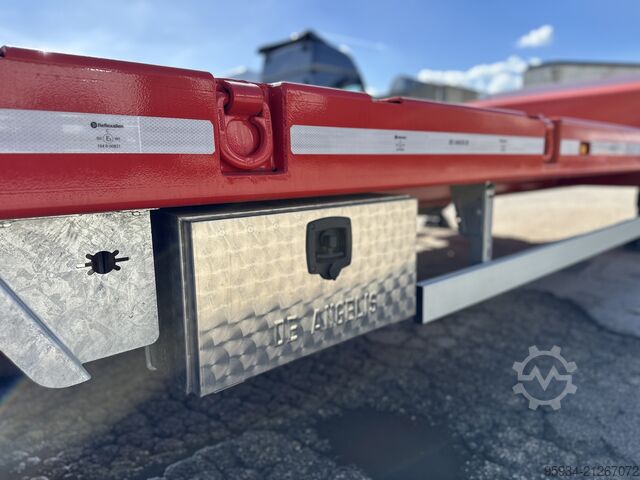 Tieflader-Auflieger für Baumaschinen DE ANGELIS 3S425