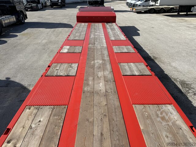 Tieflader-Auflieger für Baumaschinen DE ANGELIS 3S425