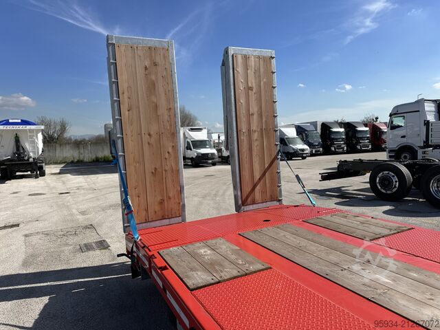 Tieflader-Auflieger für Baumaschinen DE ANGELIS 3S425