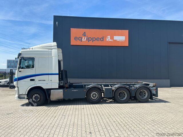 Containertransport DAF XF 480 XF 480 8x2 SC BDF / 10T frontaxle / EURO...