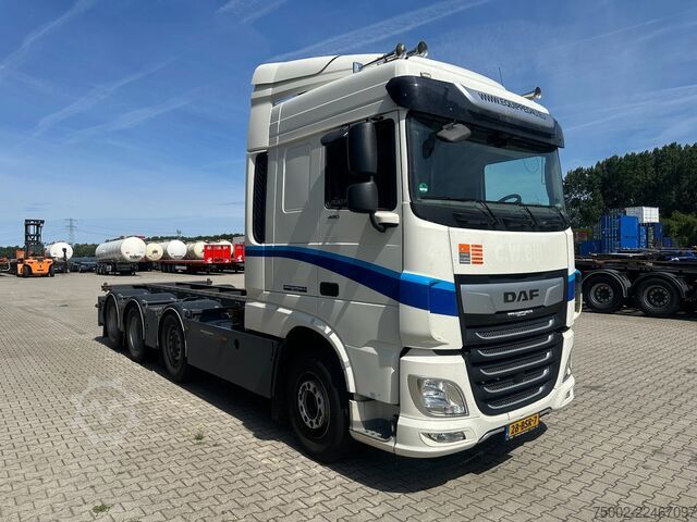 Containertransport DAF XF 480 XF 480 8x2 SC BDF / 10T frontaxle / EURO...