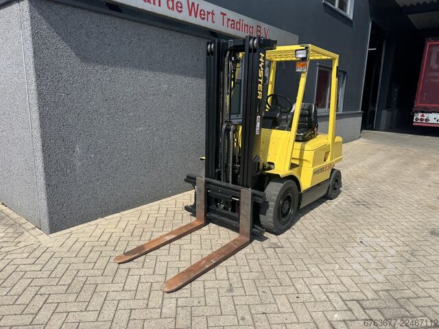 Hyster H2.50XM Triplex 465 Freelift / Seitenschieber Isuzu Diesel HYSTER H2.50XM Triplo 465 Freelift / Sideshift Isuzu Diesel