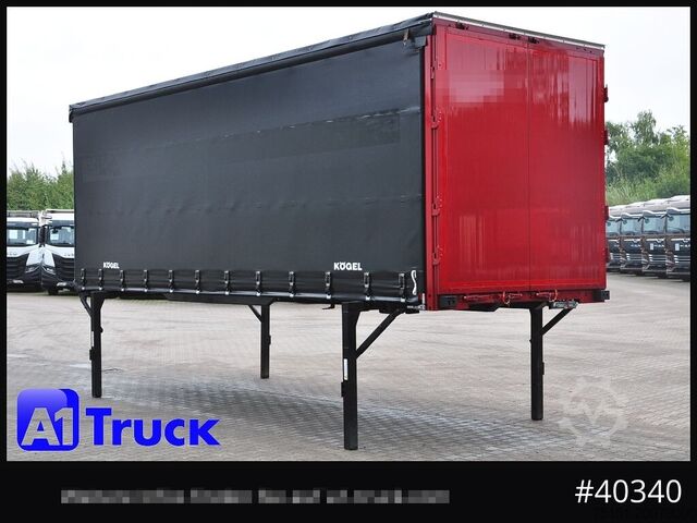 Wechselbrücke mit Pritsche & Plane KOEGEL ENC 74, 7.45  BDF Wechselbrücke, Top Zustand