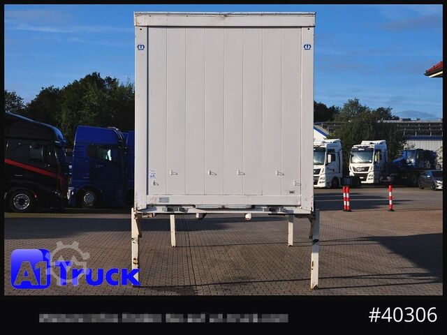 Wechselbrücke mit Pritsche & Plane KRONE Wechselbrücke 7,45, Code XL, guter Zustand