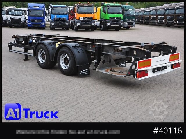 Special purpose truck SCHMITZ tandem, verzinkt, oben oder unten gekuppelt, verstellbar