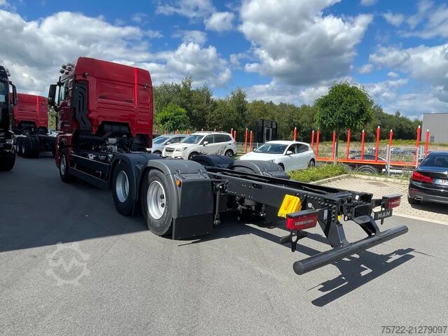 Chassis with cab MAN TGX 26.580 6x4 BL Fahrgestell 4500mm SOFORT