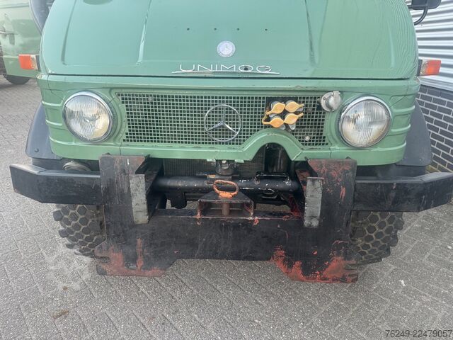 Convertible Mercedes-Benz Unimog 421 cabrio Agra. Kipper ,