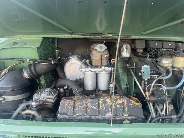 Convertible Mercedes-Benz Unimog 421 cabrio Agra. Kipper ,