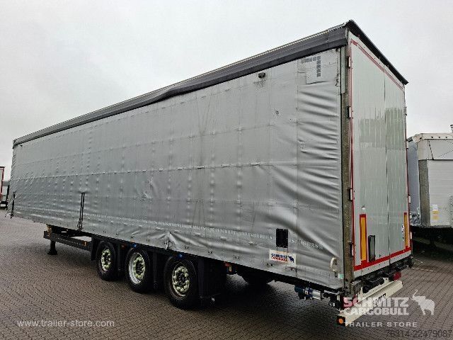 Auflieger mit Pritsche & Plane Schmitz Cargobull Curtainsider Mega Getränke