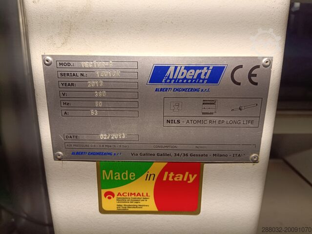 Through-hole machining center ALBERTI Vector B/CN