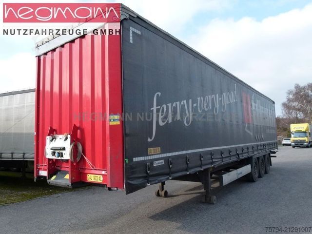 Auflieger mit Pritsche & Plane KRONE SDP 27, , Scheibe, 324.267 km, LASI Code XL, SAF