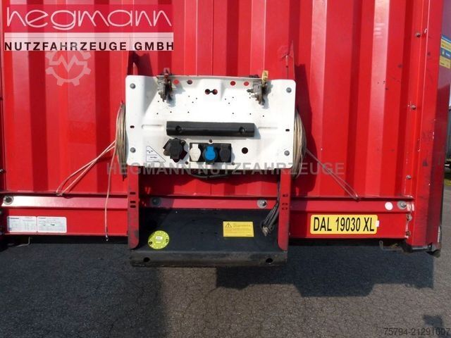 Auflieger mit Pritsche & Plane KRONE SDP 27, , Scheibe, 324.267 km, LASI Code XL, SAF