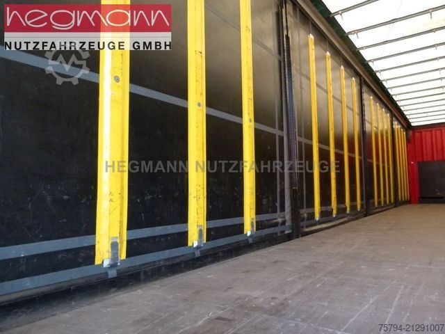 Auflieger mit Pritsche & Plane KRONE SDP 27, , Scheibe, 324.267 km, LASI Code XL, SAF