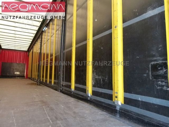 Auflieger mit Pritsche & Plane KRONE SDP 27, , Scheibe, 324.267 km, LASI Code XL, SAF