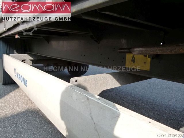 Auflieger mit Pritsche & Plane KRONE SDP 27, , Scheibe, 324.267 km, LASI Code XL, SAF