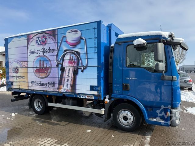 LKW mit Getränkeaufbau MAN TGL 8.150 Getränke/Schwenkwand/Diff-Sperre