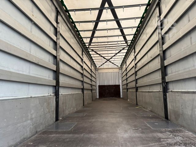 Auflieger mit Pritsche & Plane Tirsan TIRSAN *  * BORDWÄNDE * HUBDACH*TOP ZUSTAND