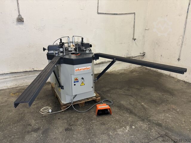 Corner crimping machine elumatec EP 124