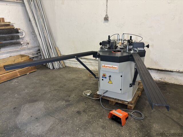 Corner crimping machine elumatec EP 124