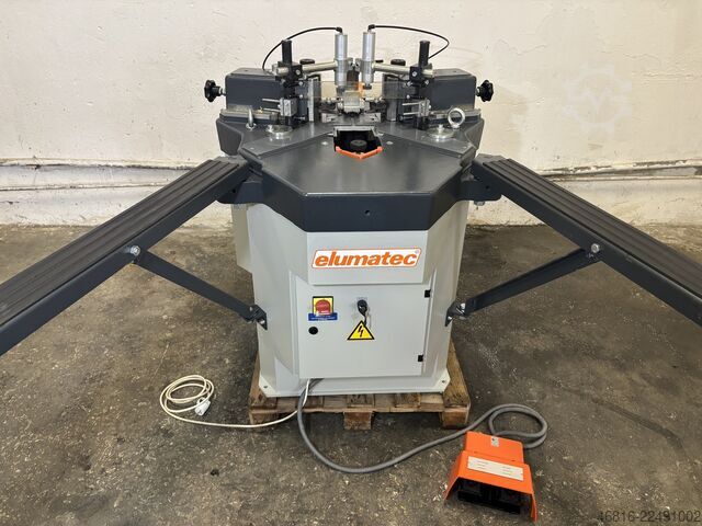 Corner crimping machine elumatec EP 124