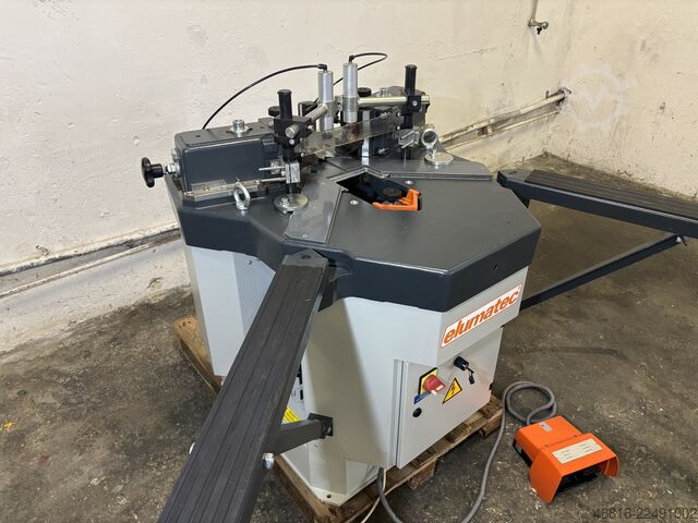 Corner crimping machine elumatec EP 124