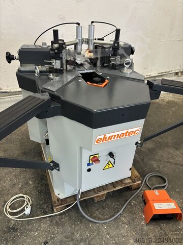 Corner crimping machine elumatec EP 124