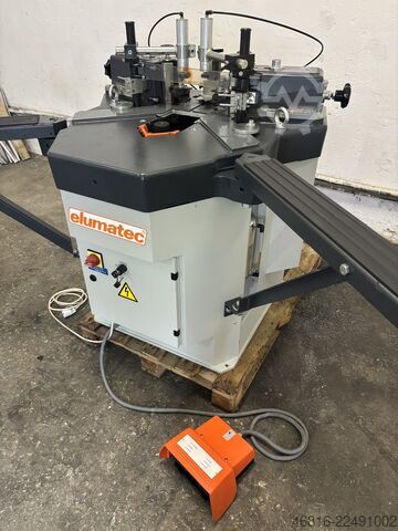 Corner crimping machine elumatec EP 124