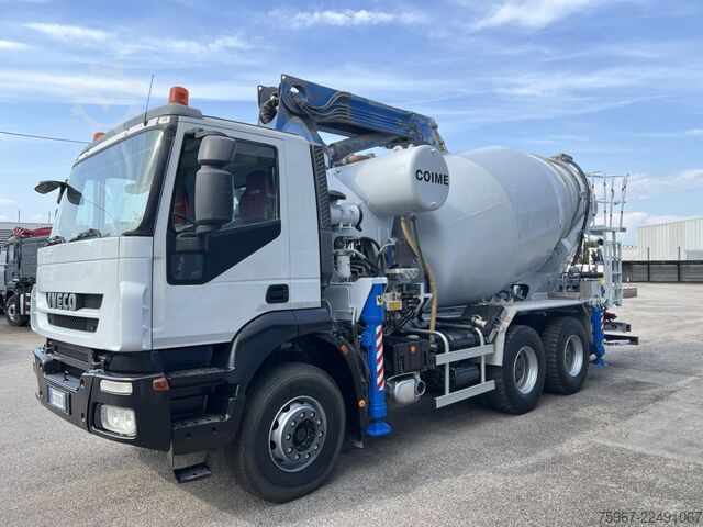 Concrete pump truck Iveco Trakker 410