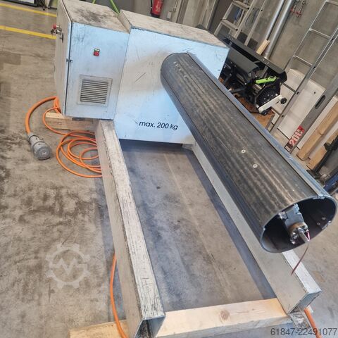 Rewinding device for small coils up to 200 kg Forstner Aufwickler AUG 200