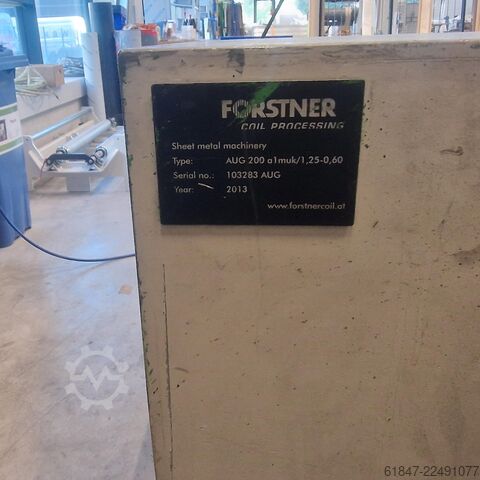 Rewinding device for small coils up to 200 kg Forstner Aufwickler AUG 200