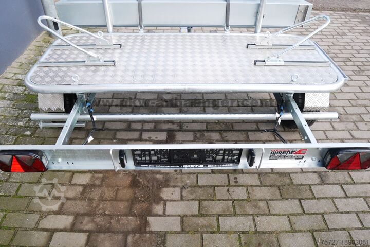Motorcycle trailer DEBON ROADSTER CAMP 750kg 80x200cm