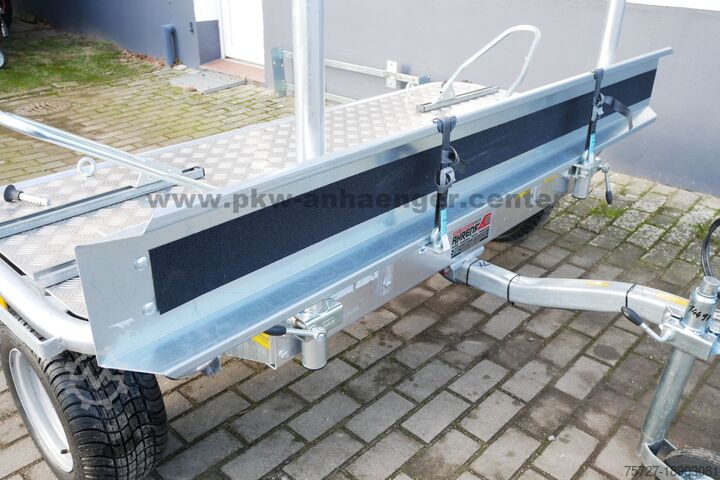 Motorcycle trailer DEBON ROADSTER CAMP 750kg 80x200cm