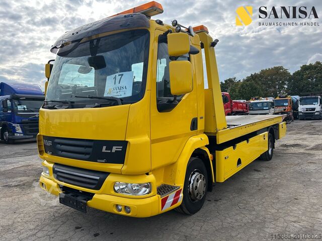 Abschleppwagen DAF LF 45/Schiebeplateau/Hubbrille/Seilwinde