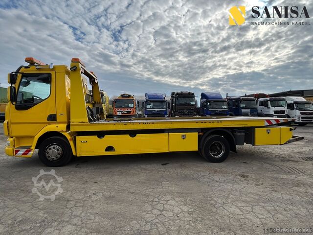 Abschleppwagen DAF LF 45/Schiebeplateau/Hubbrille/Seilwinde