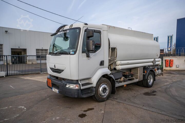 Tanklaster RENAULT MIDLUM 220 +ALU 9.500L+4 COMP